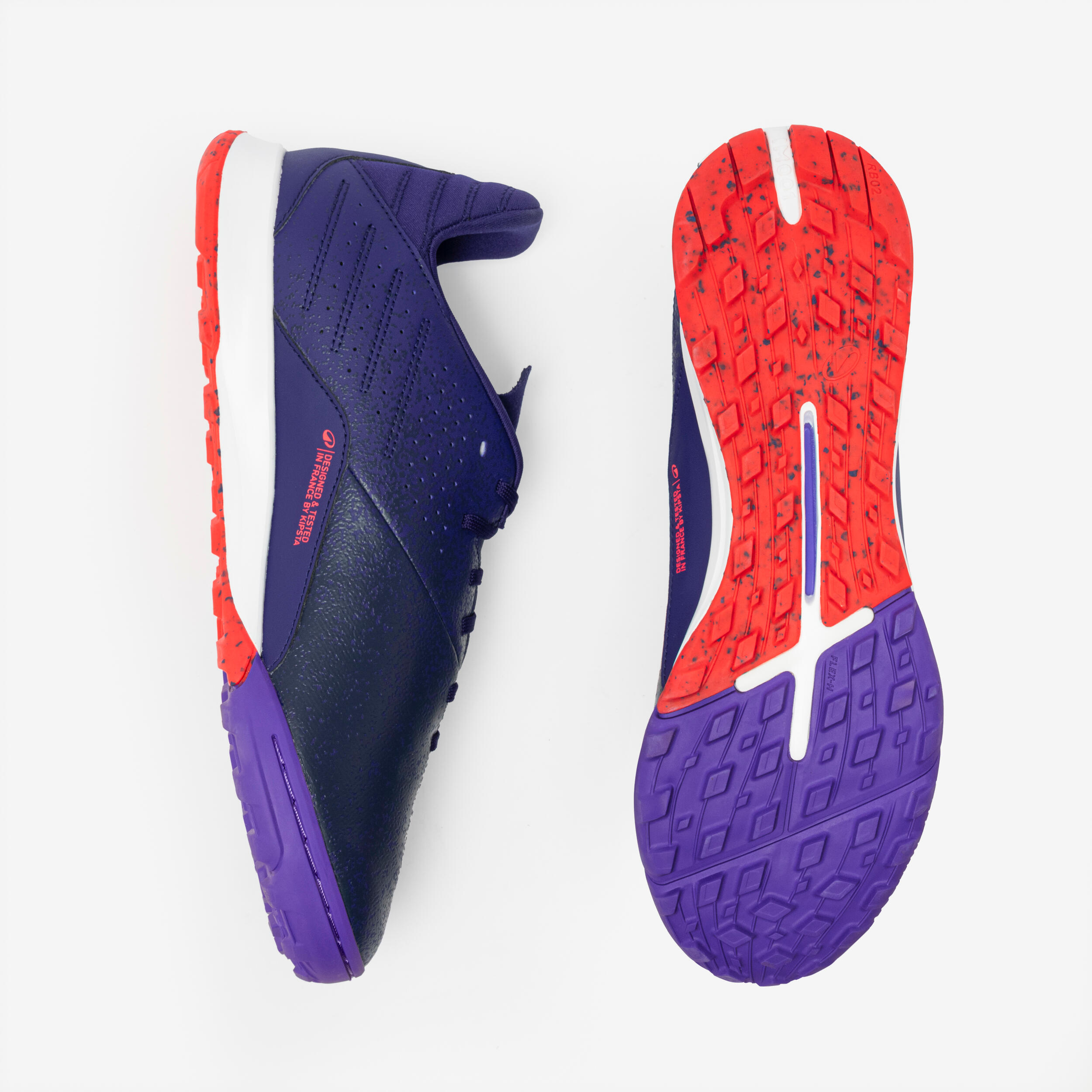 Soccer Cleats, Viralto I TURF Purple/Blue - KIPSTA