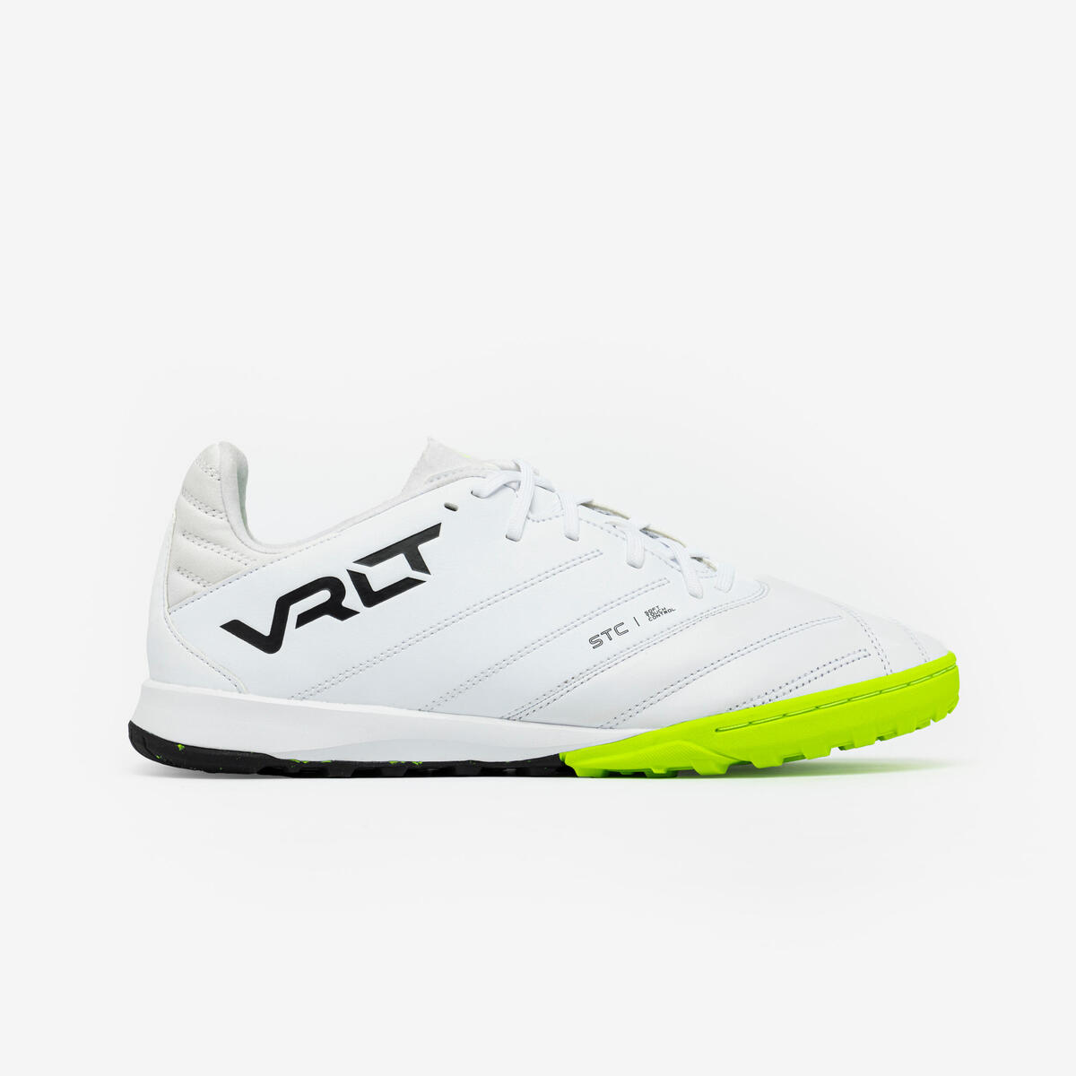 Chaussures de Football Viralto II Matador TF en Cuir - Blanc/Vert Citron