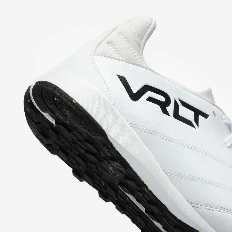 Ghete de fotbal Viralto II Matador TF din piele - Alb-Verde