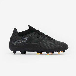 Botas de fútbol hombre / mujer, Viralto III FG negro