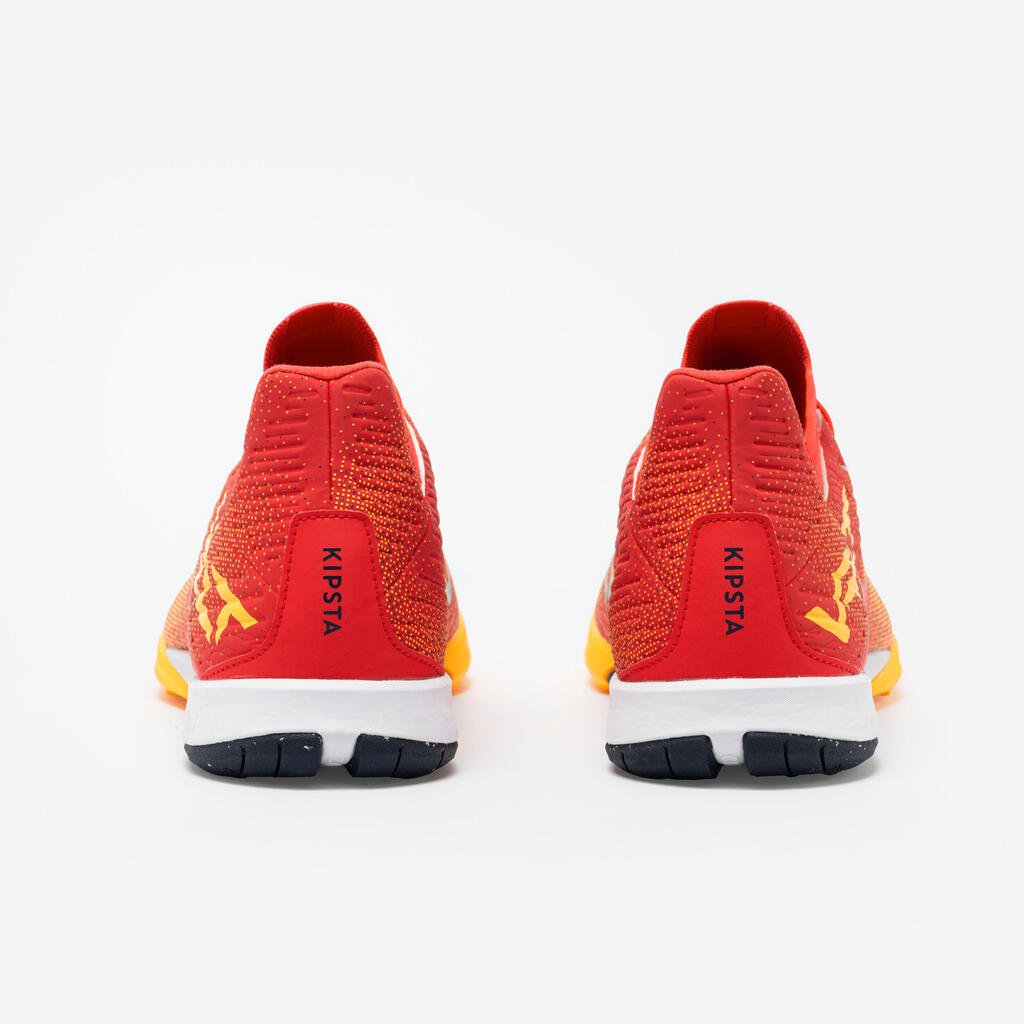 Chaussures de football viralto iii 3d air mesh turf tf rouge