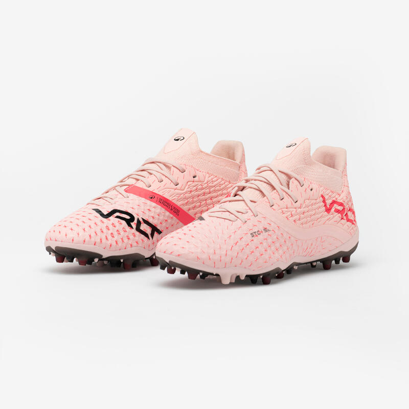 Ghete de fotbal Viralto III-w MG/AG Pink Power Damă