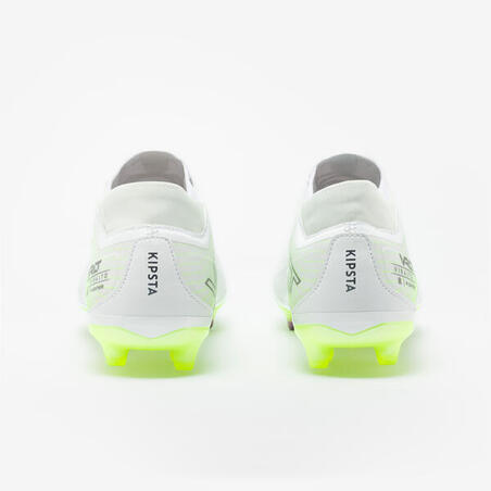 Бутси Viralto IV FG шкіряні футбольні білі/неонові 