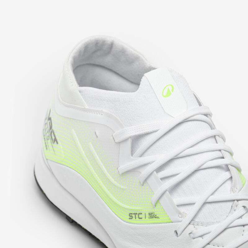 Chuteiras de Futebol VIRALTO IV TURF COURO PREMIUM BRANCO
