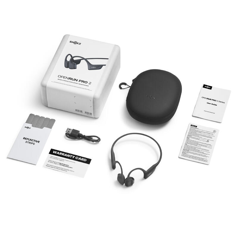 Casque de sport conduction osseuse, OpenRun Pro 2 noir