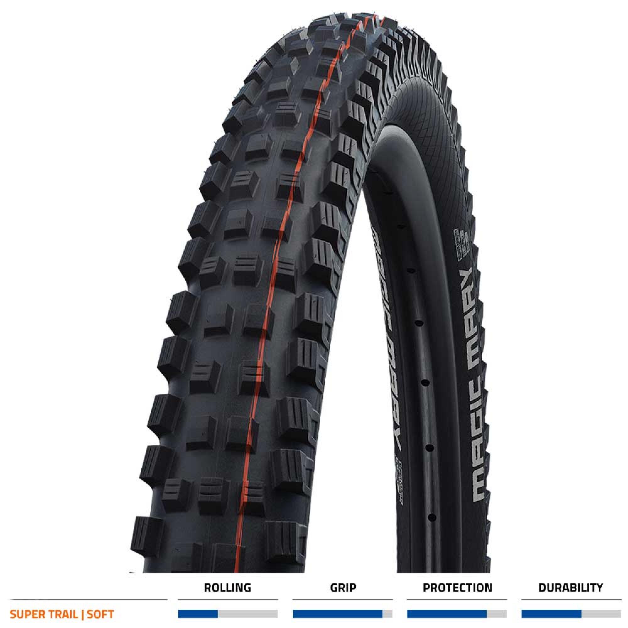SCHWALBE Schwalbe Magic Mary Addix Super Trail Soft Folding TLE