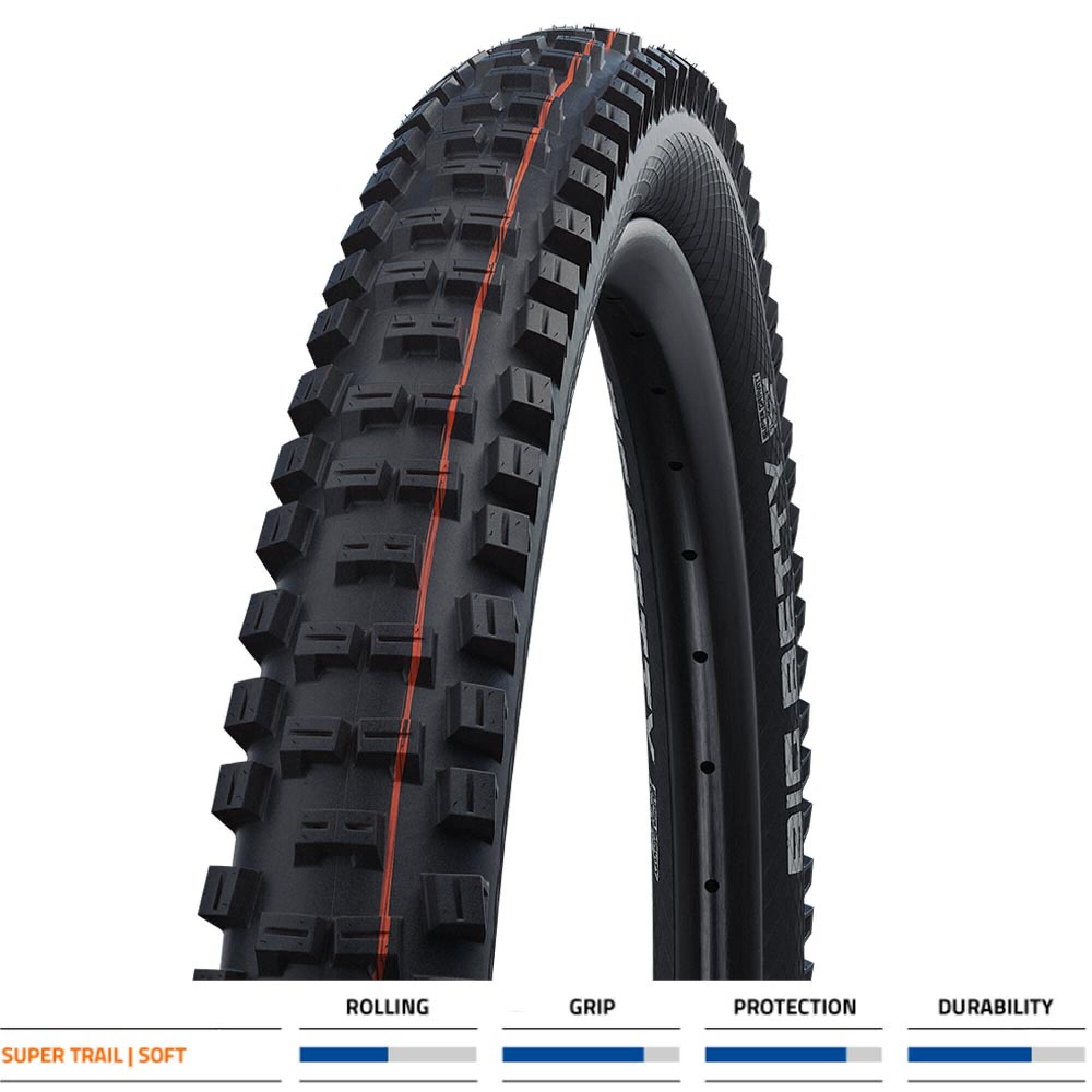 SCHWALBE Schwalbe Big Betty MTB Bike Tyre Evo Super Trail Folding TLE