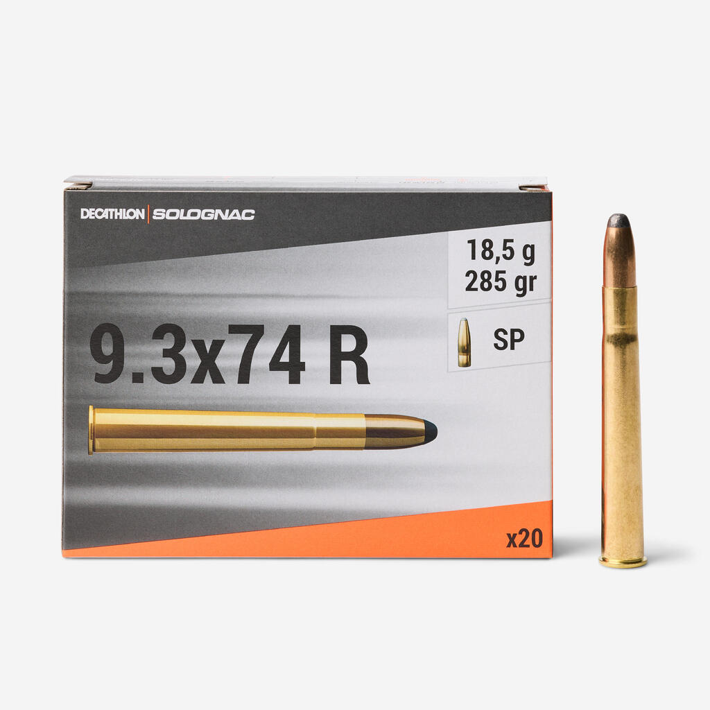 Bullet 9.3X74R 18.5G/285GRS X20