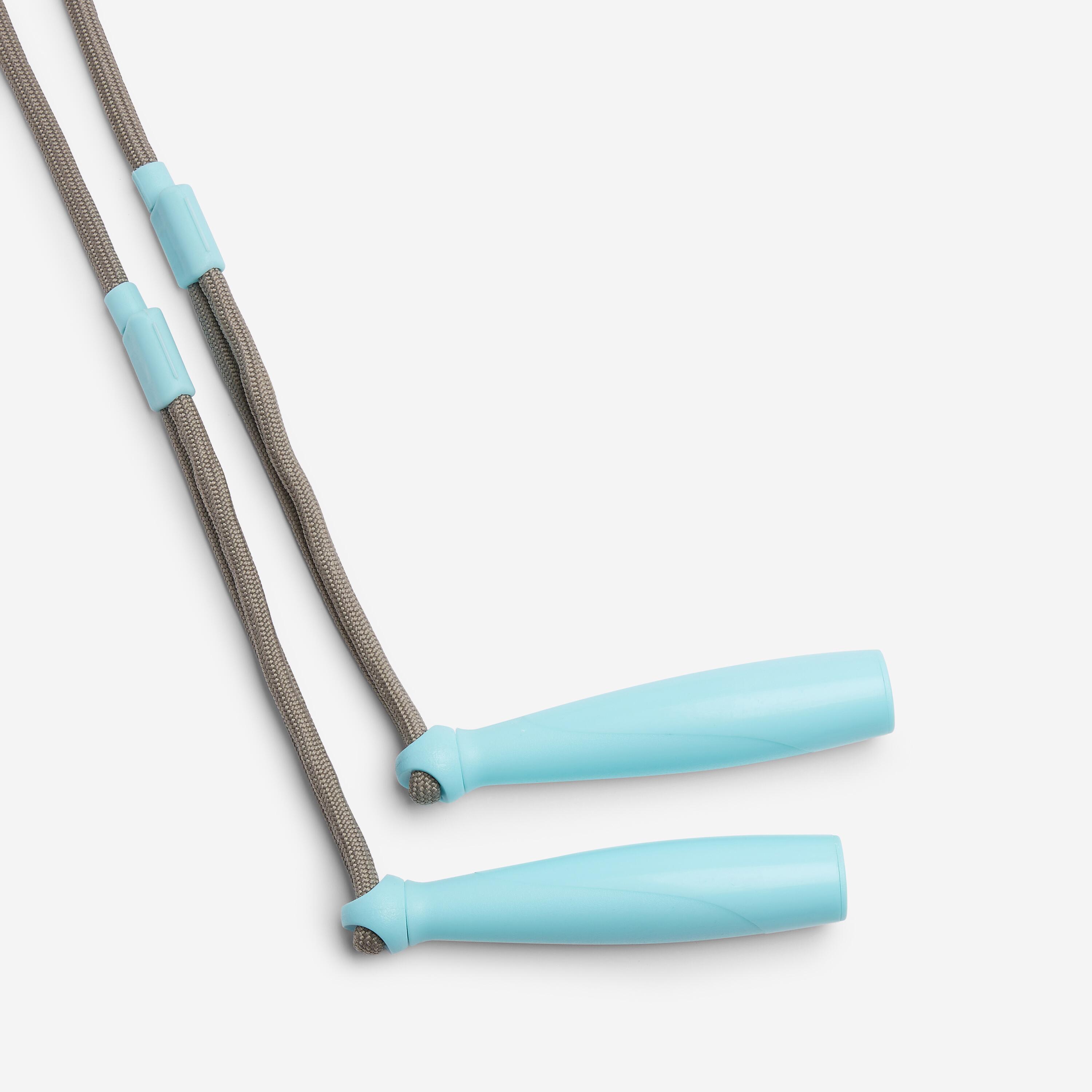 Kids’ Adjustable Skipping Rope - 500 Blue - DOMYOS
