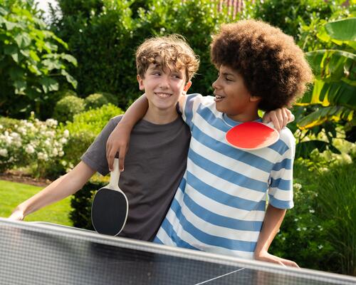 Nos 5 bonnes raisons de jouer au ping pong dehors