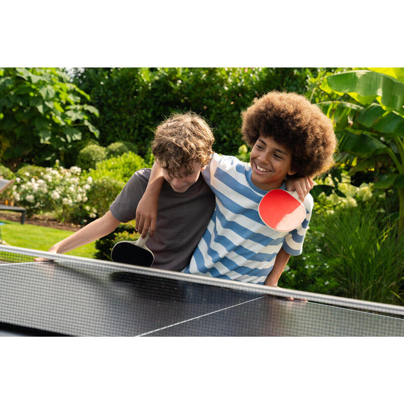 Set de 2 raquettes résistantes + 3 balles de ping pong - set ppr 100