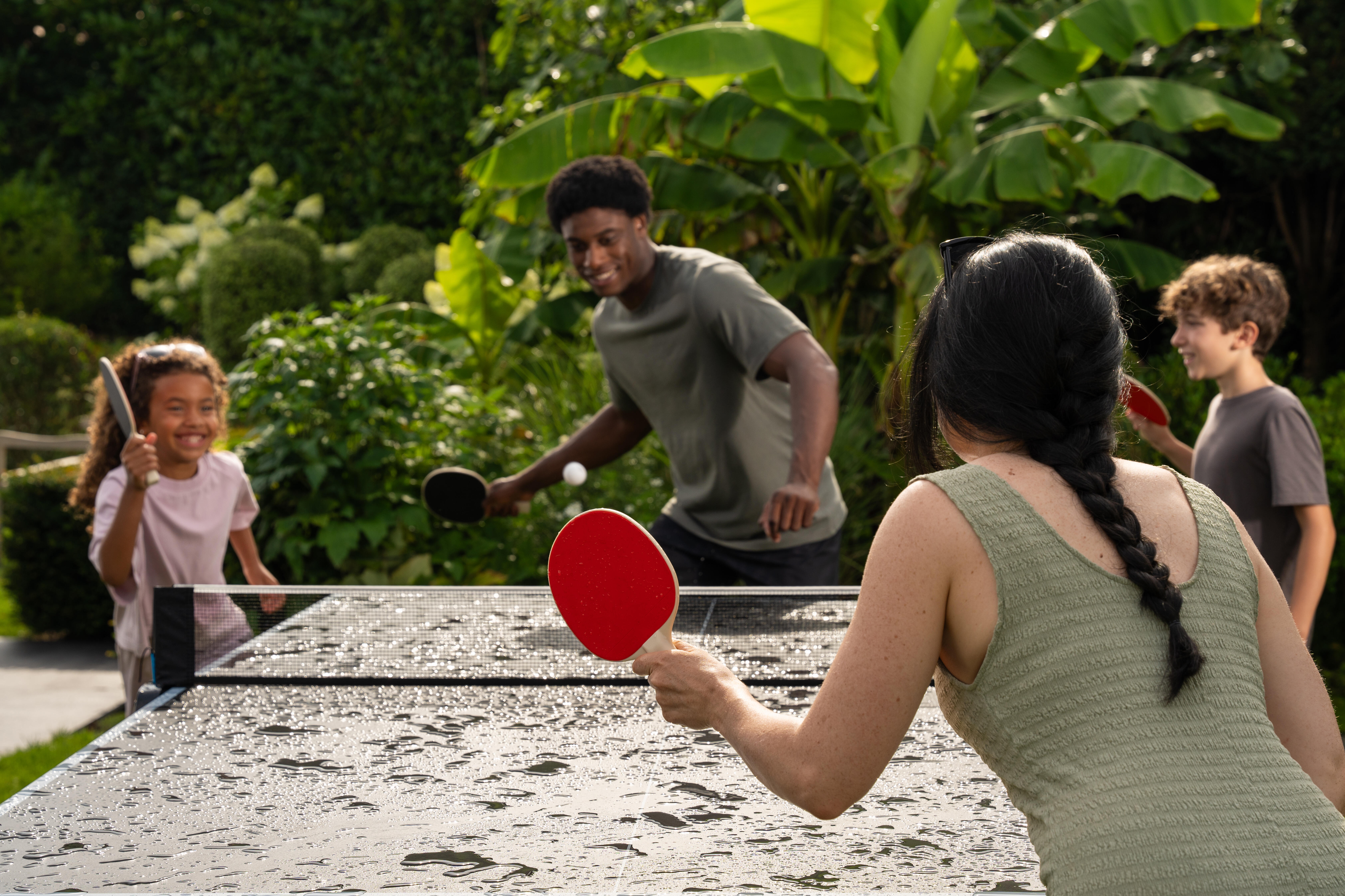 Set of 2 Table Tennis Paddles + 3 Balls – PPR 100 - PONGORI