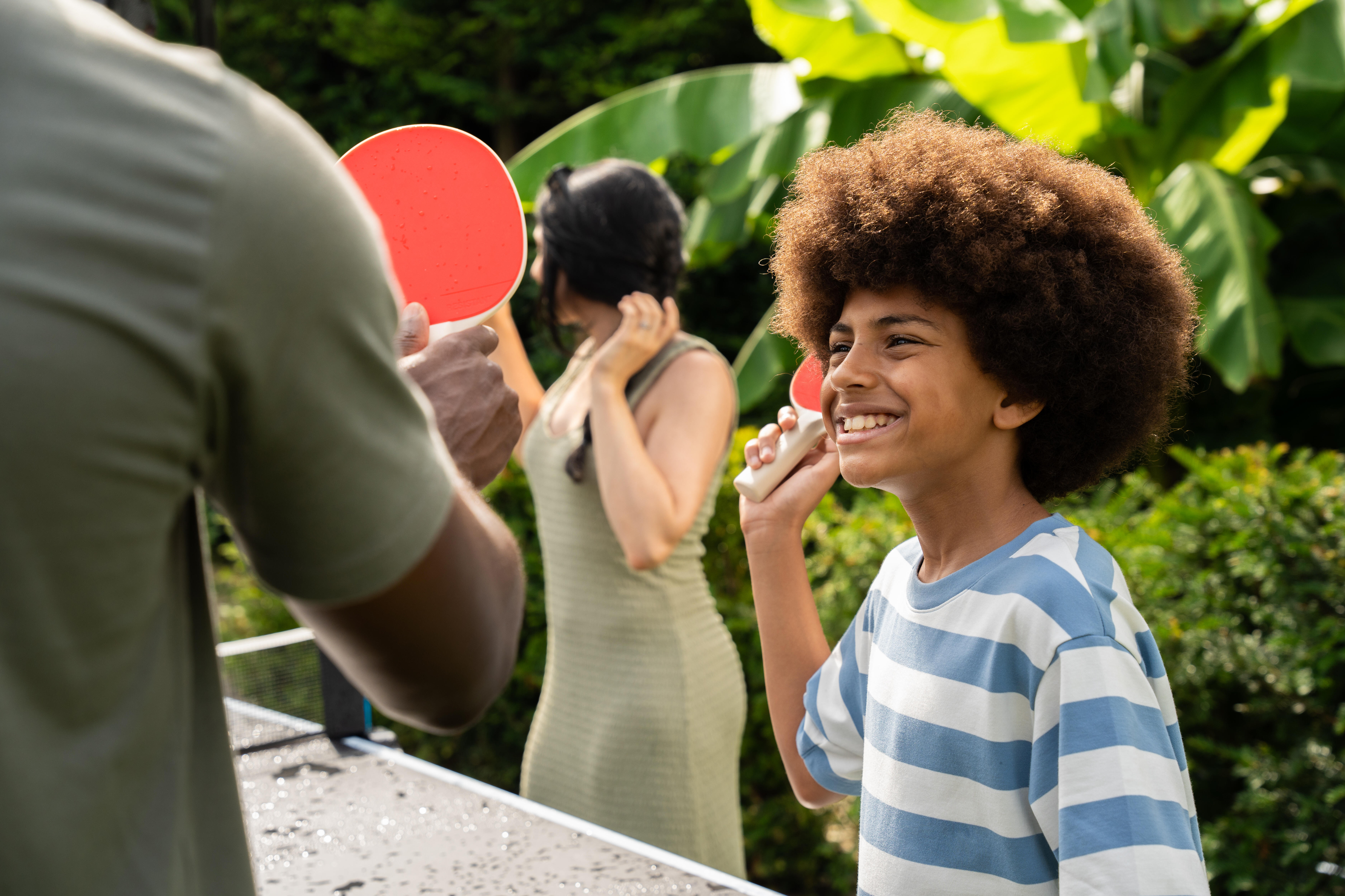 2 raquettes de tennis de table et 3 balles – 100 - PONGORI