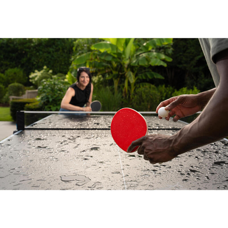 Set de 2 palete rezistente + 3 mingi de ping pong - set PPR100