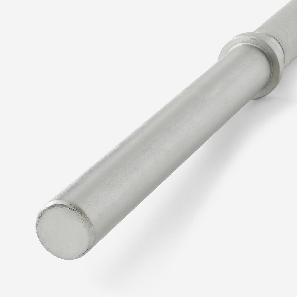 Straight Weight Training Bar 175 cm, Diameter 28 mm