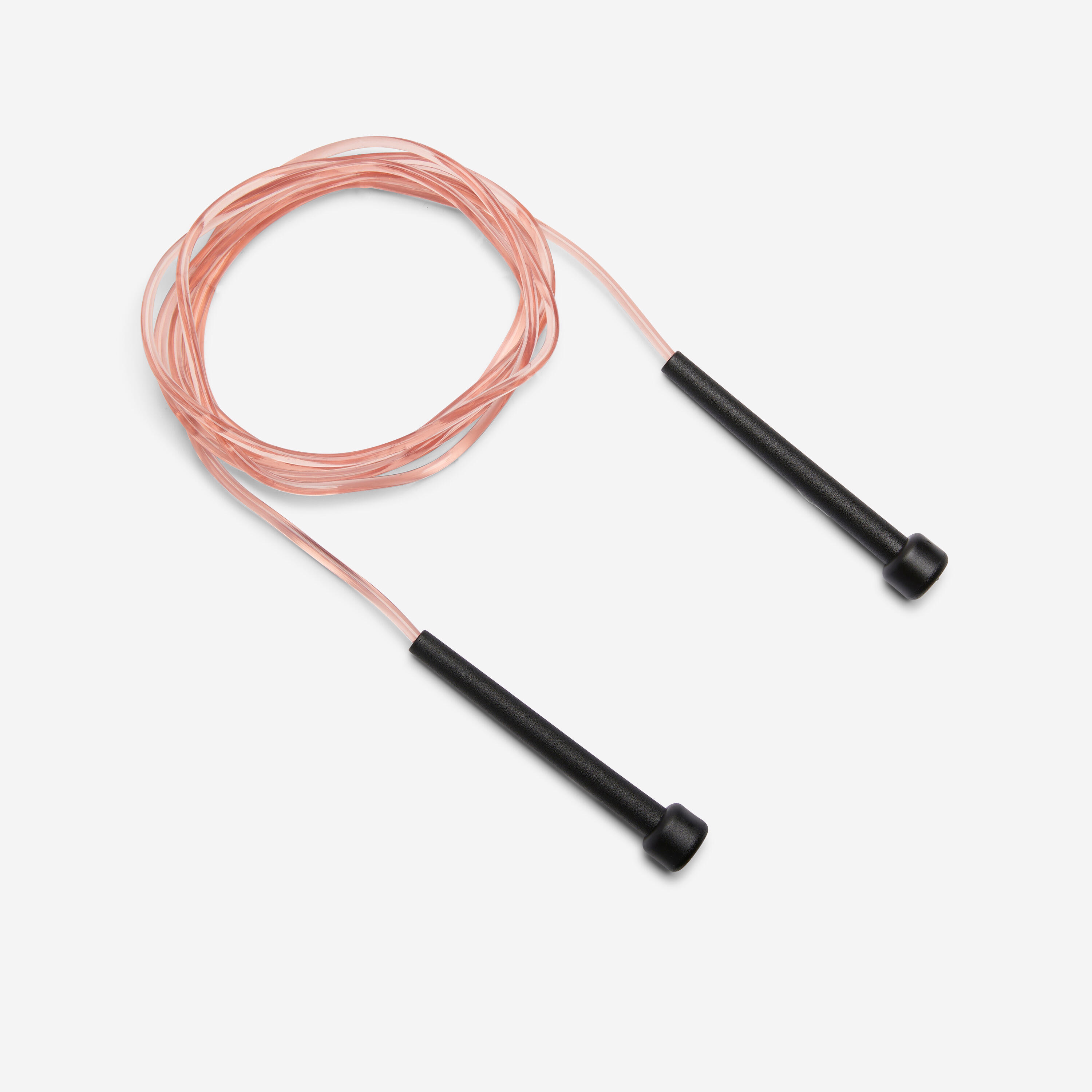 Corda de saltar de ginástica criança rosa