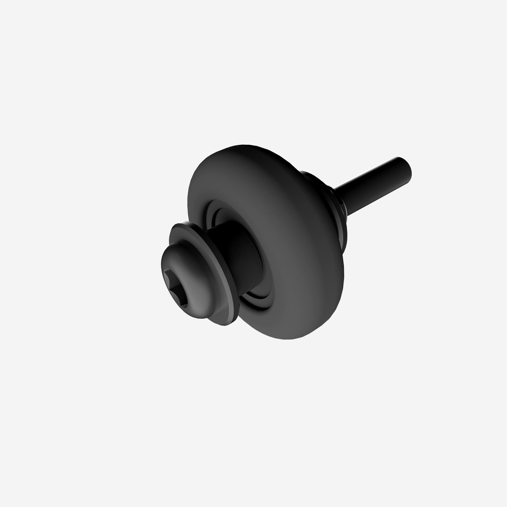 Boulon Pour Vélo D’appartement Rockible – Longueur 12 Cm, En Acier, Remplacement Universel Pour Pédalier Gauche Ou Droit