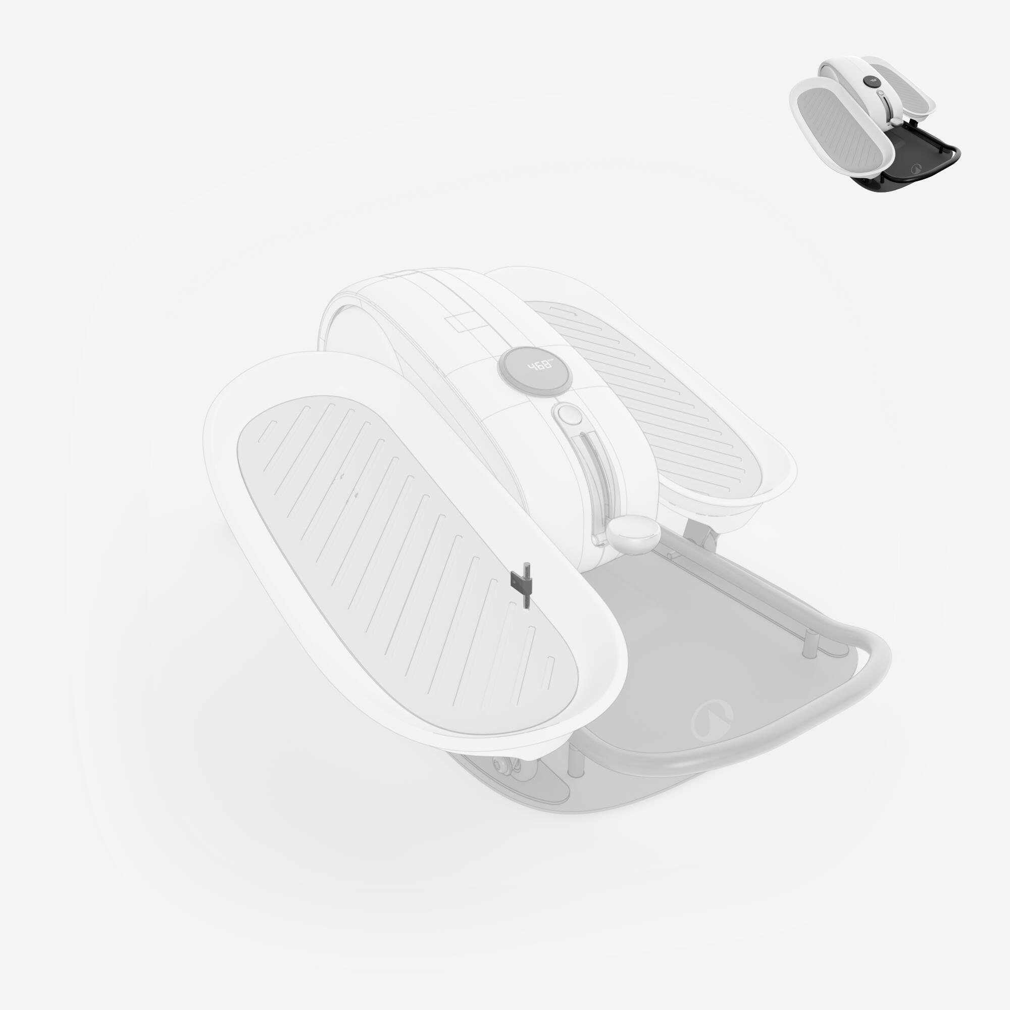 Capteur console, pièce détachée fitness, mini vélo elliptique active desk 4/8