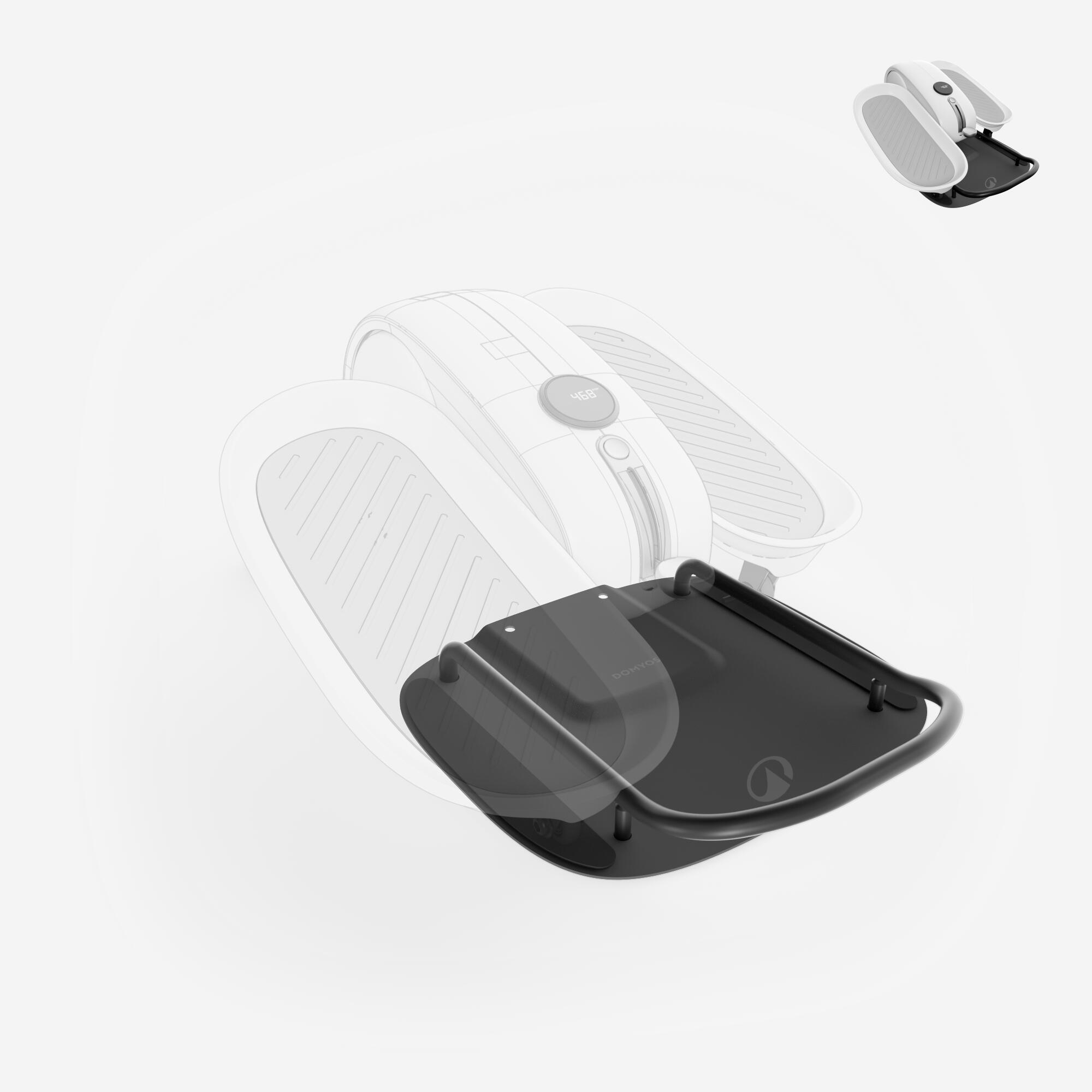 Pied arrière, pièce détachée fitness, mini vélo elliptique active desk 3/7