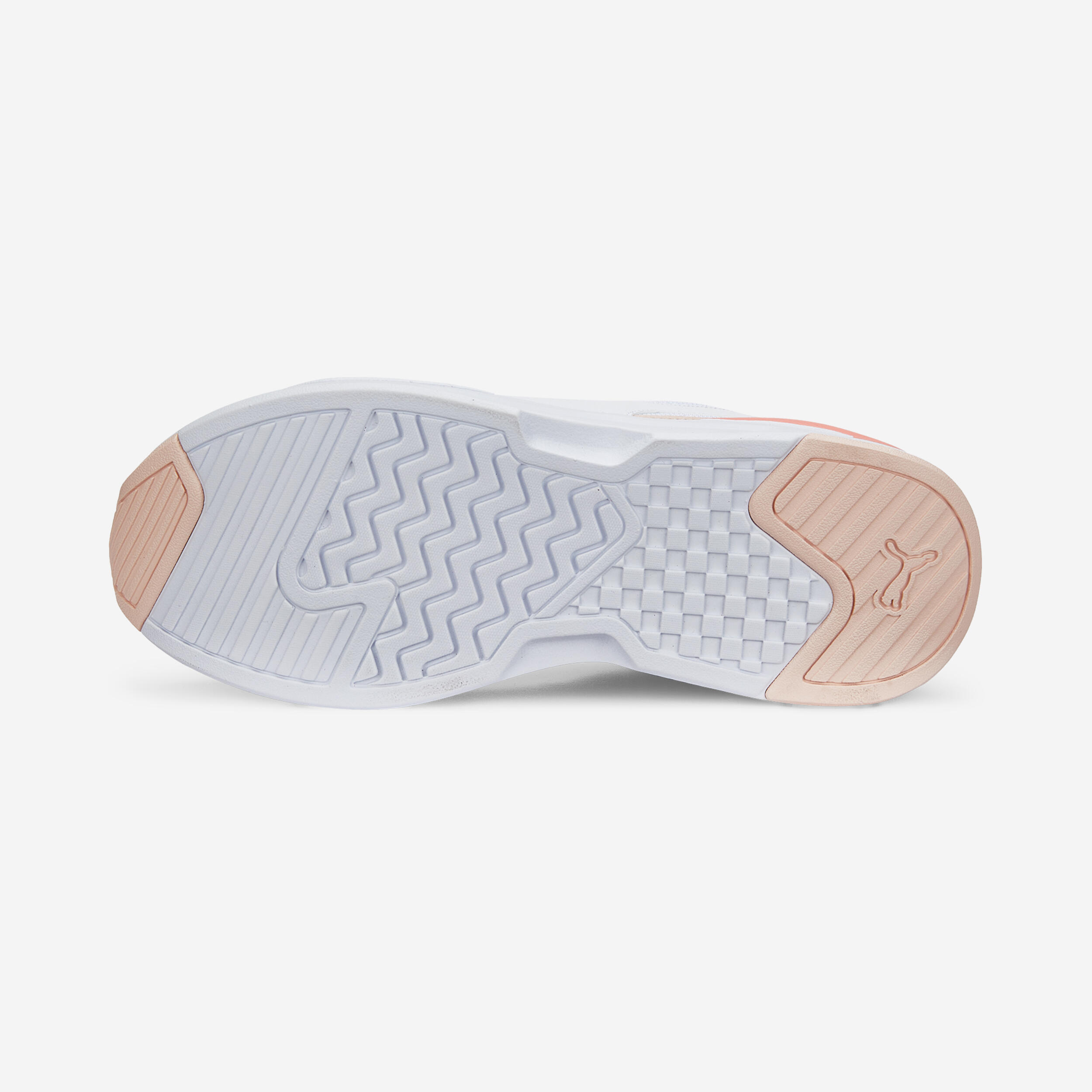 Zapatillas Caminar Puma Xray Speed Lite Mujer Blanco-Negro-Rosa 3/5