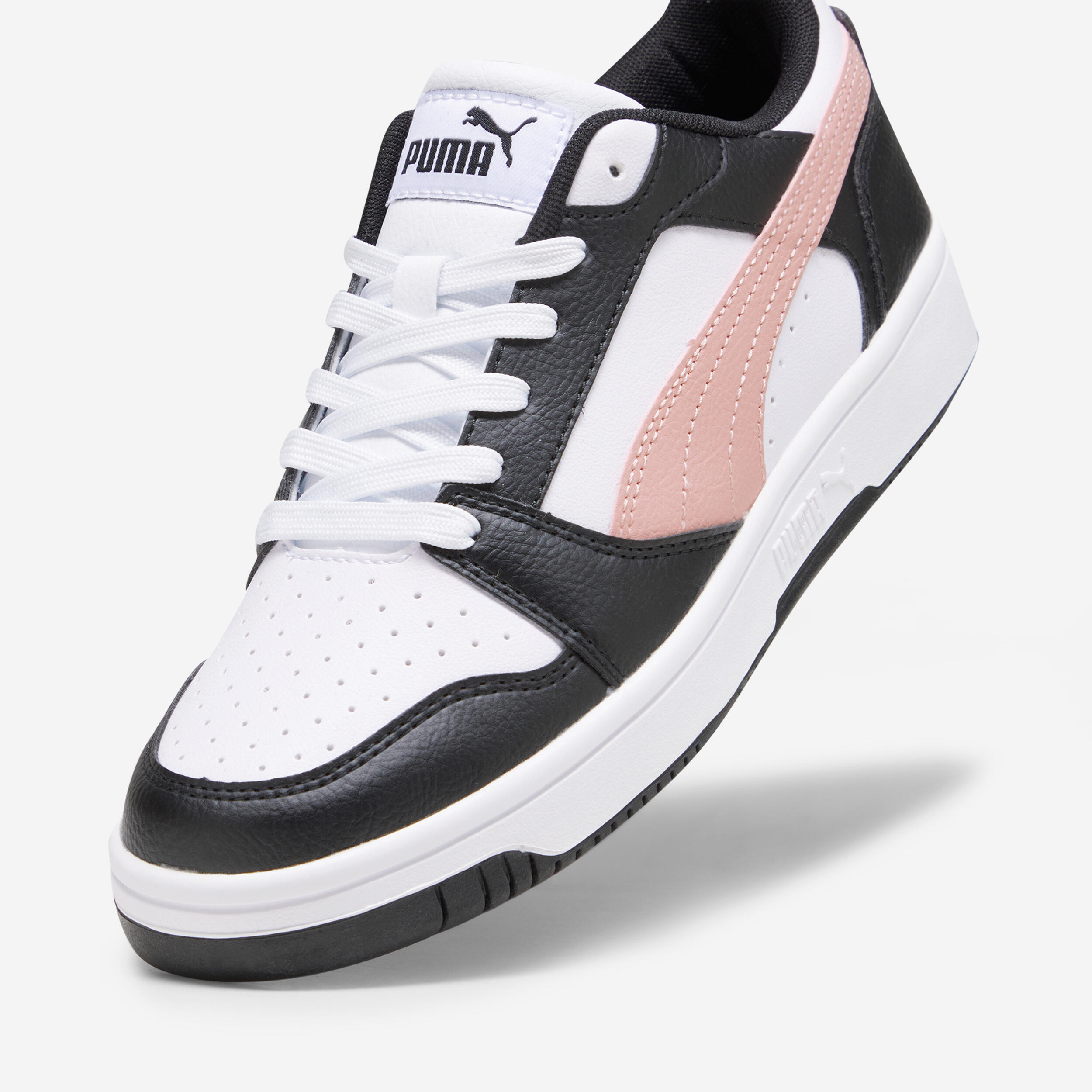 PUMA Sneaker Damen Rebound schwarz/rosa Decathlon