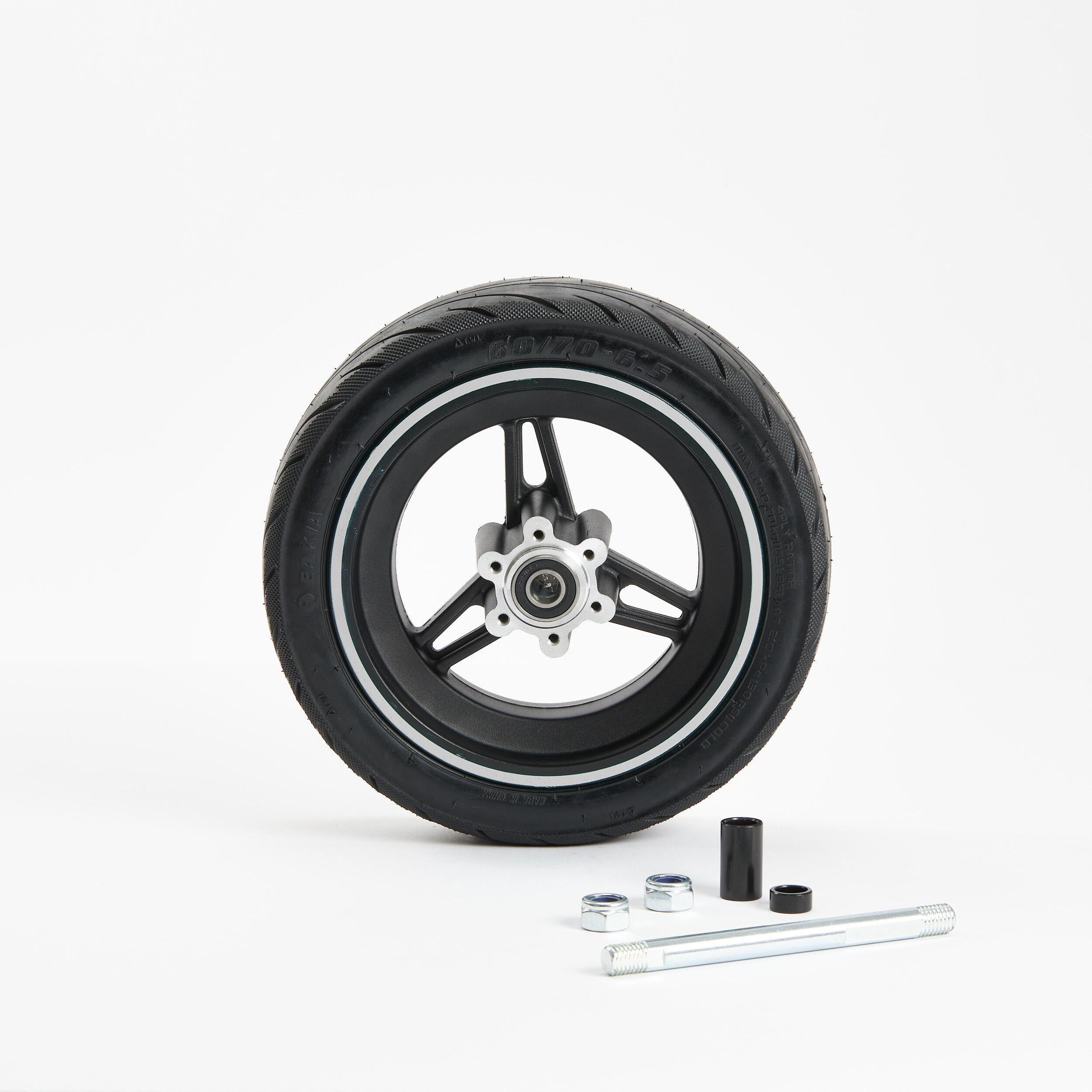 Roda traseira para trotinete elétrica b'twin sd500e e md500e