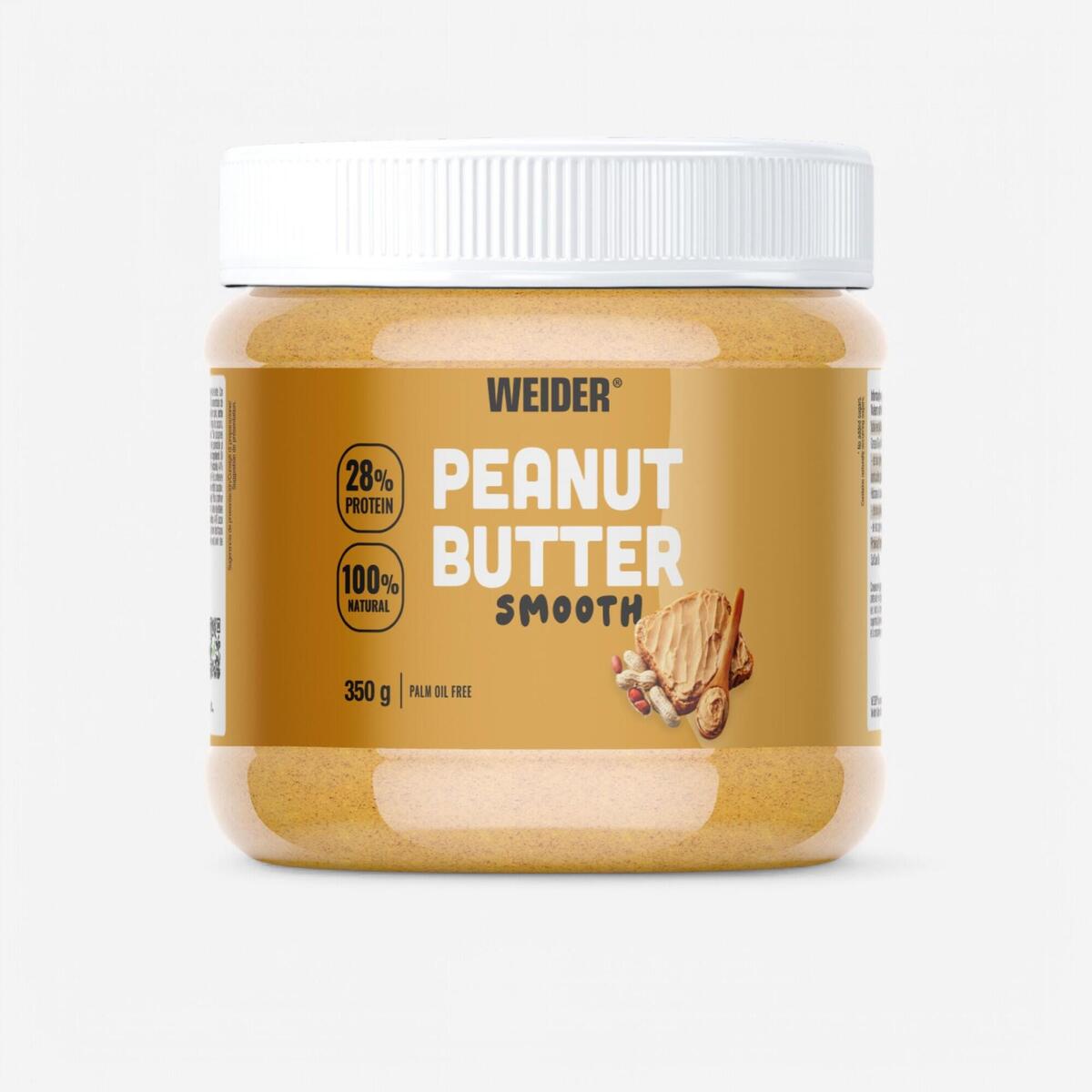 Beurre de cacahuètes sans sucres ajoutés, Peanut Butter Smooth 300g