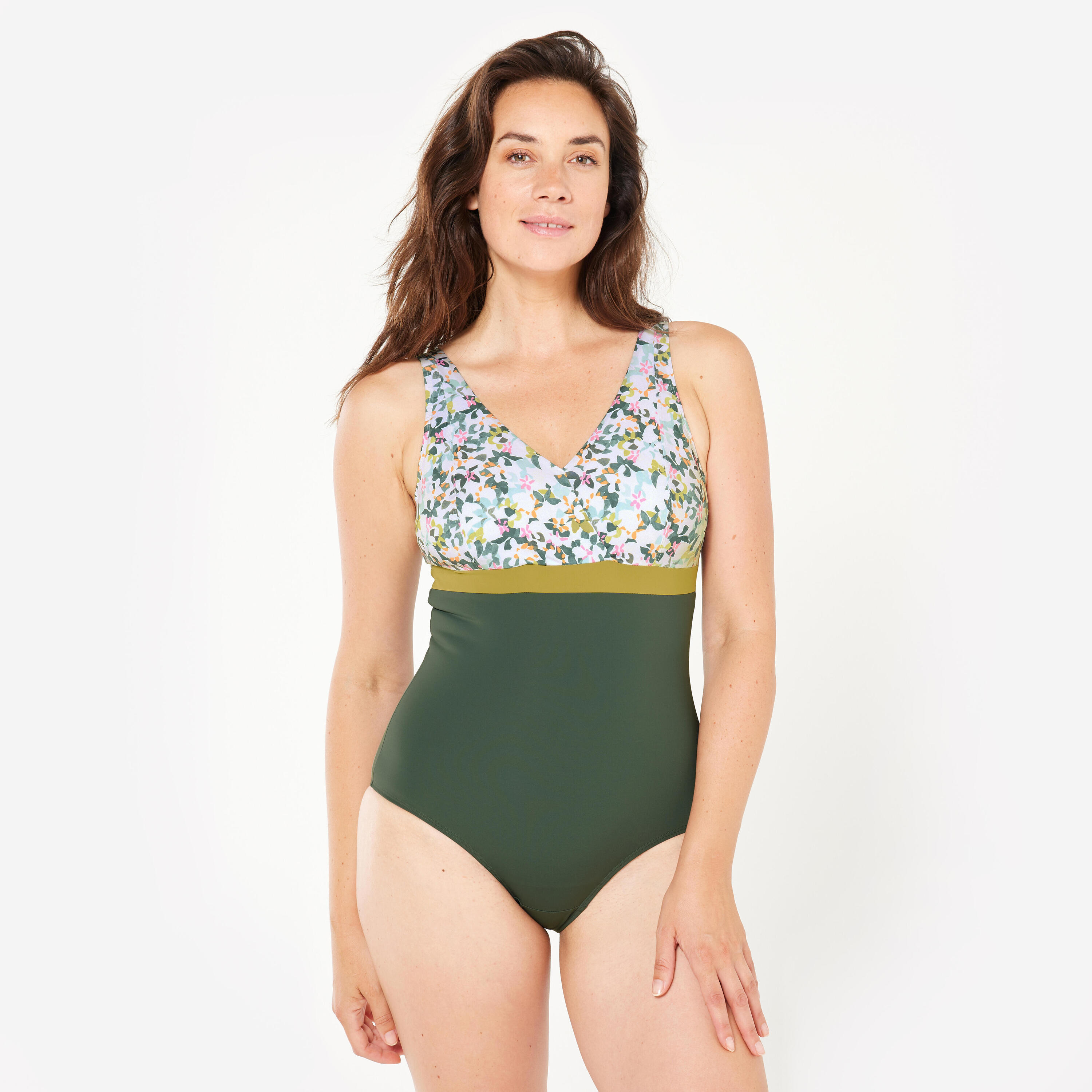 NABAIJI Badeanzug Damen große Oberweite - Mia All Mini grün 