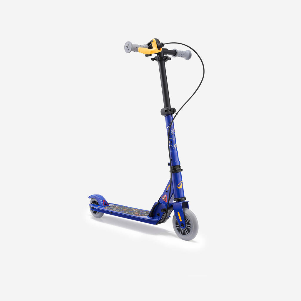 Kids' Scooter with Brake Play 5 - Blue/Orange