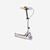 Trottinette enfant play 5 avec frein - Blanche Violette