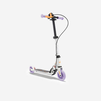 Kinderstep met rem play 5 wit paars