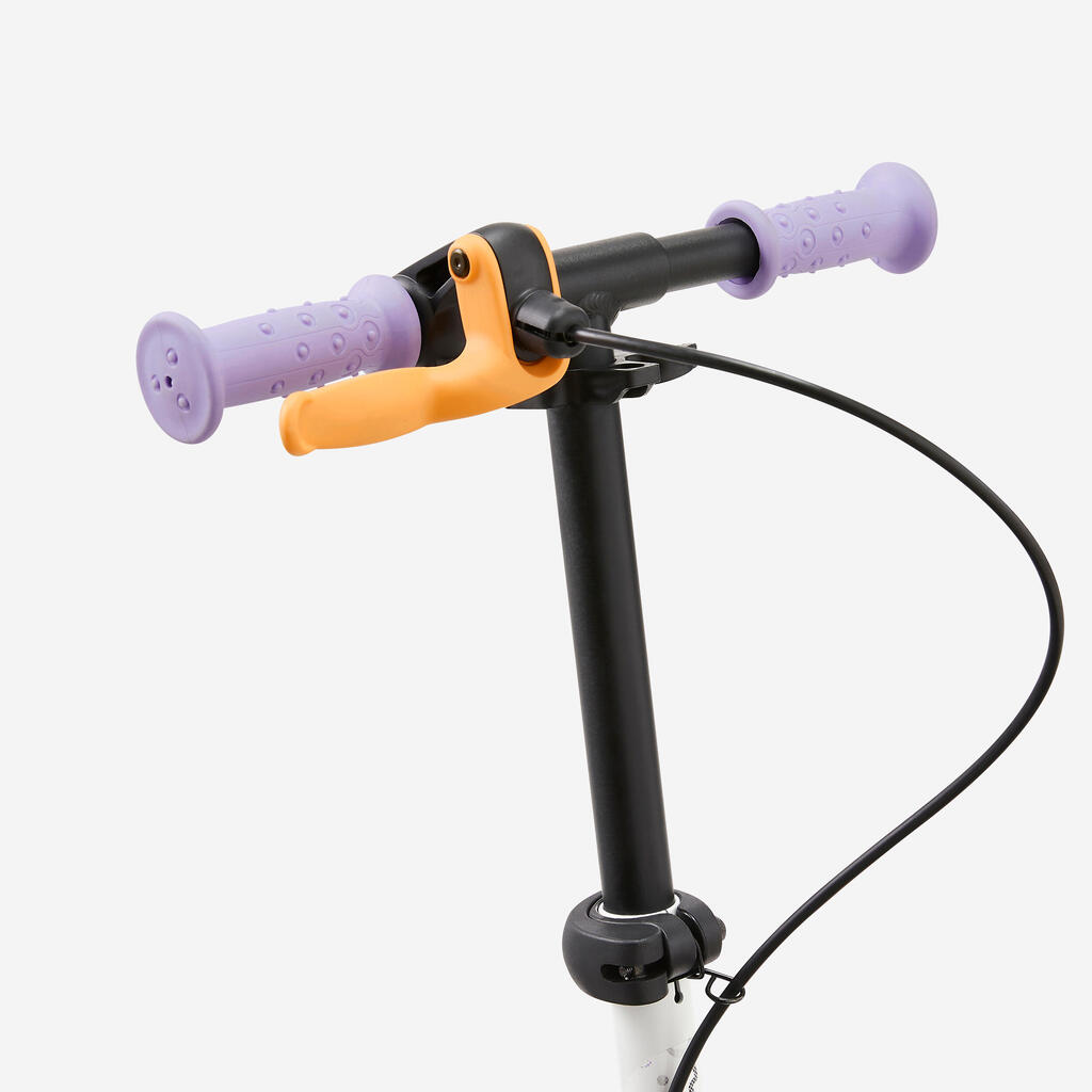 Trottinette enfant play 5 avec frein - Bleue Orange