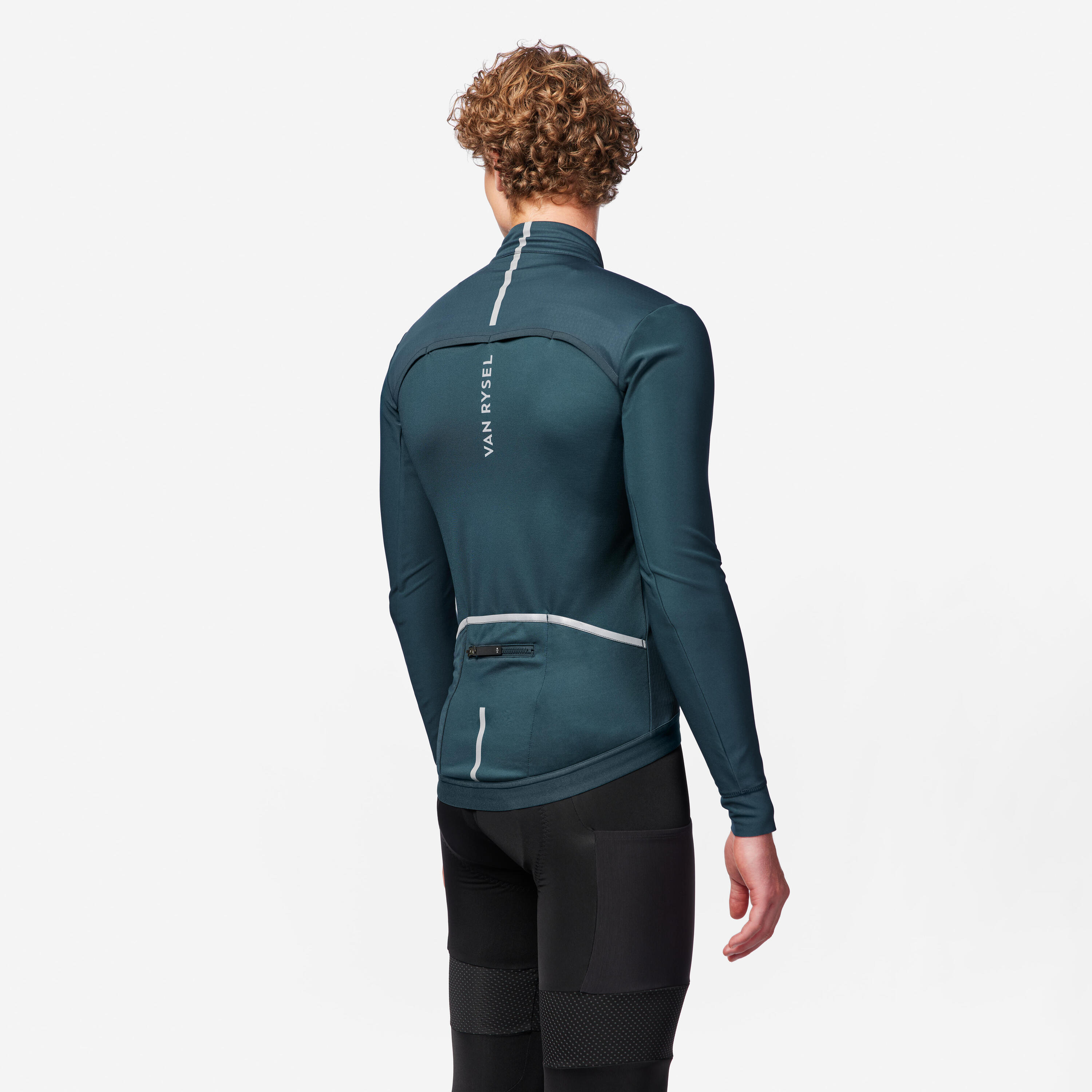 Veste de vélo de route chaude homme, Racer 2 2/17