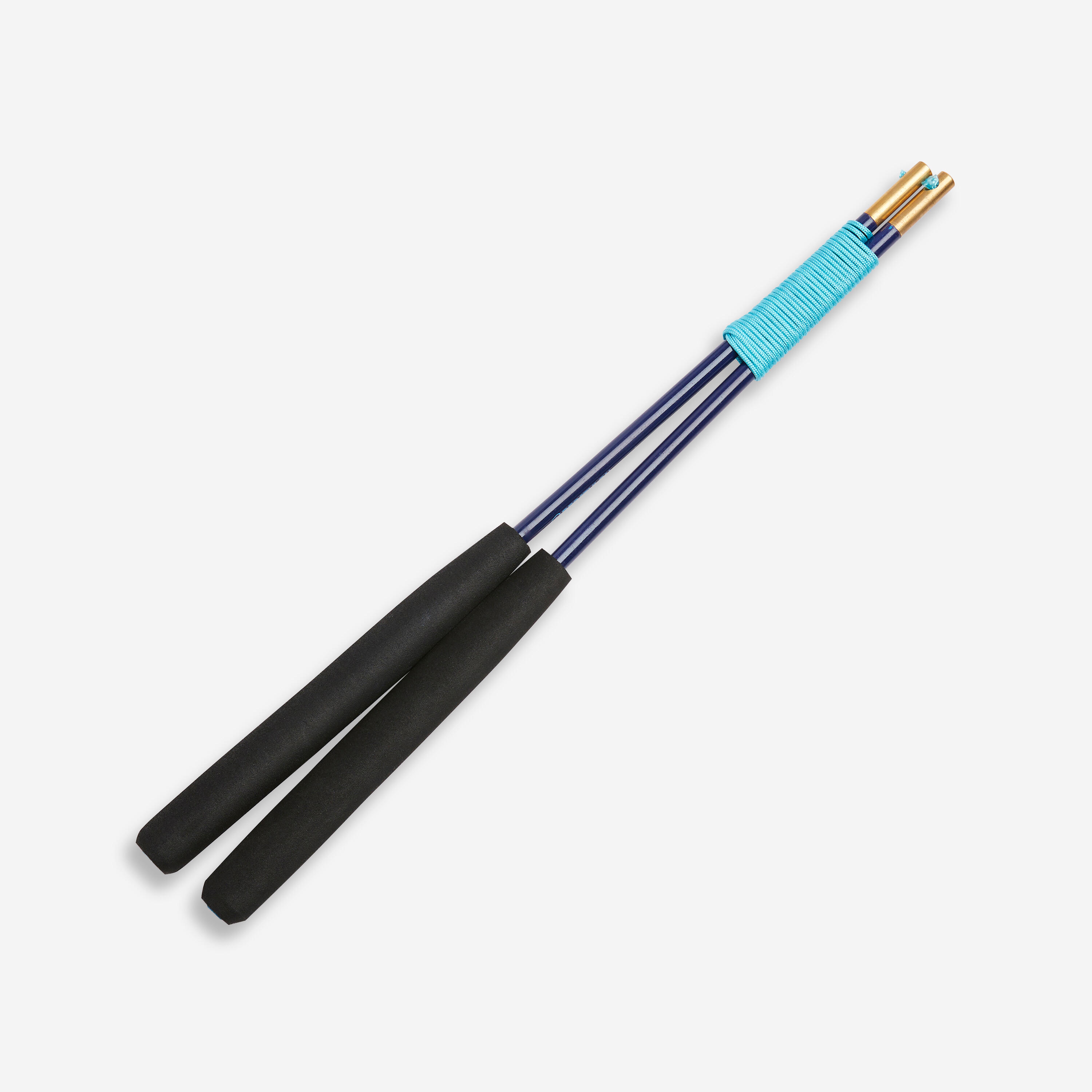 Diabolo 500 blau mit Kugellager Handstäbe aus Glasfaser + Transportbeutel 6/7