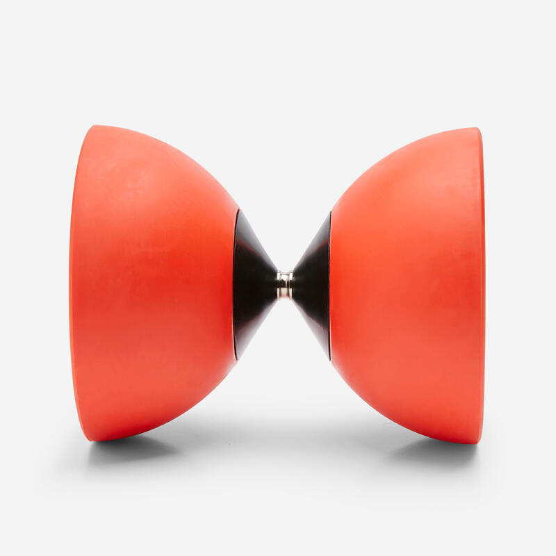 Diabolo 100 červené s dřevěnými hůlkami