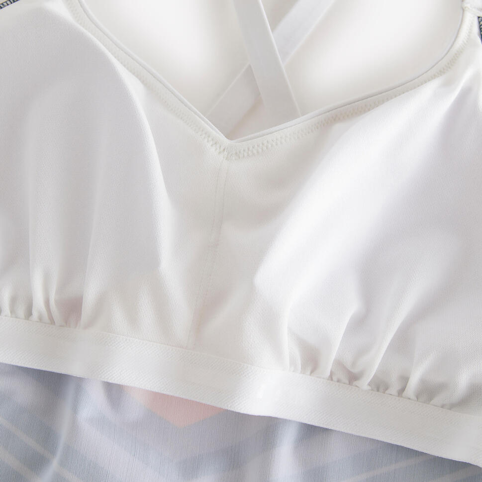 Maillot de bain 1 pièce natation Femme - Lila heri bleu DECATHLON