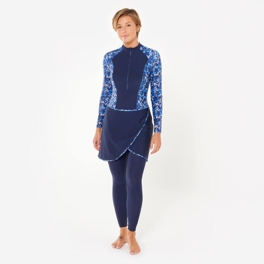 RIME 100 MANCHE LONGUE BLEU FONCE MINI F PE25 AH25