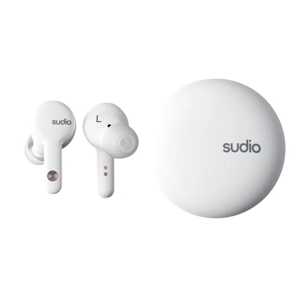 Audífonos inalámbricos para 6-7 horas de reproducción Sudio A2 blanco
