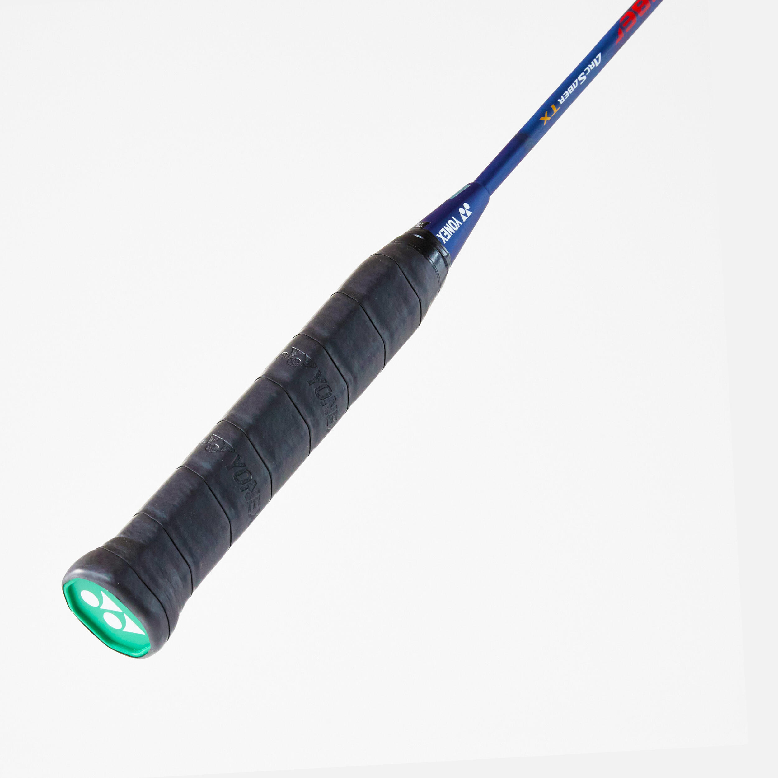 Raquette de badminton avec surgrip, Arcsaber TX + Cordage BG65 + Surgrip AC108 6/8