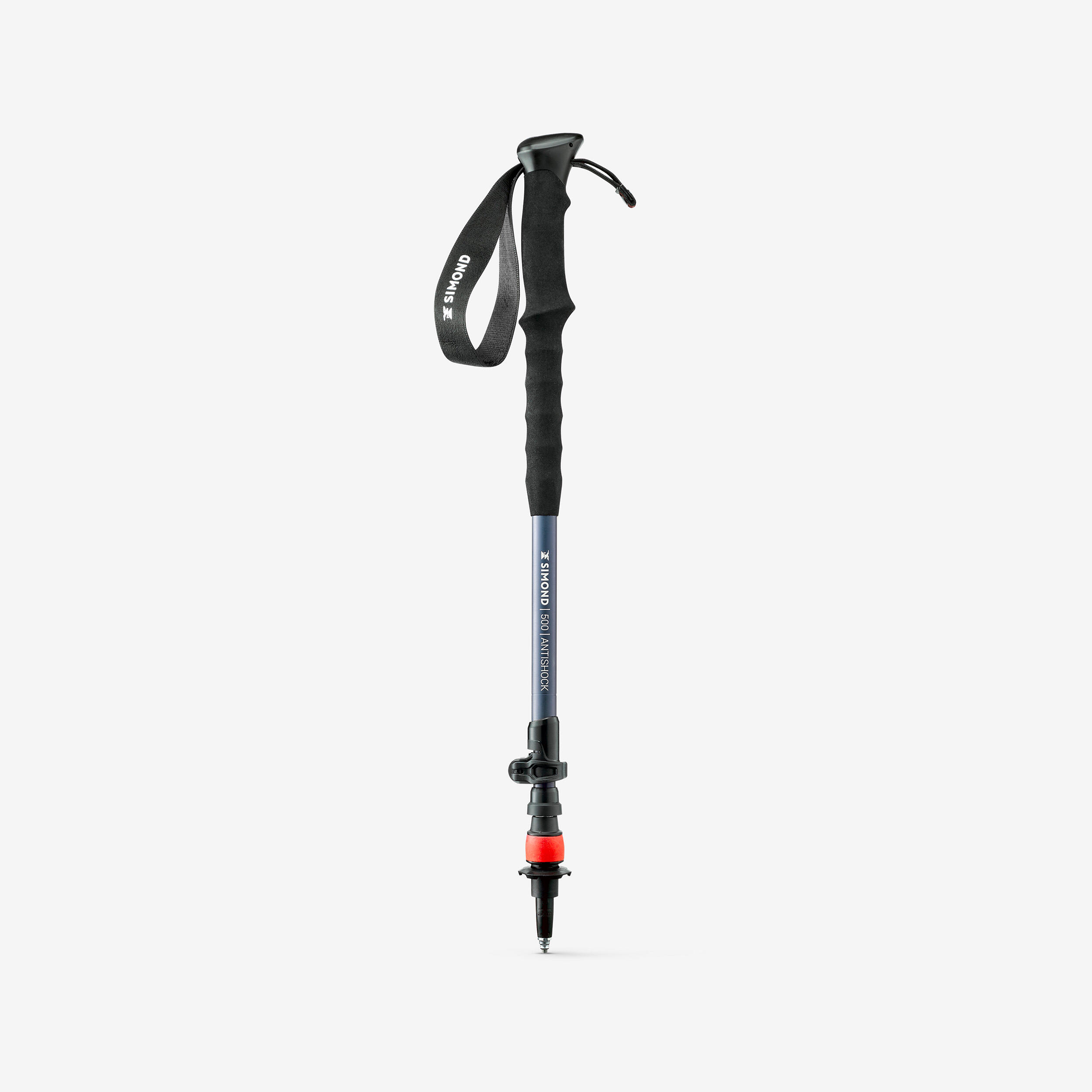 MT500 Anti-Shock Hiking Pole - Black/Grey