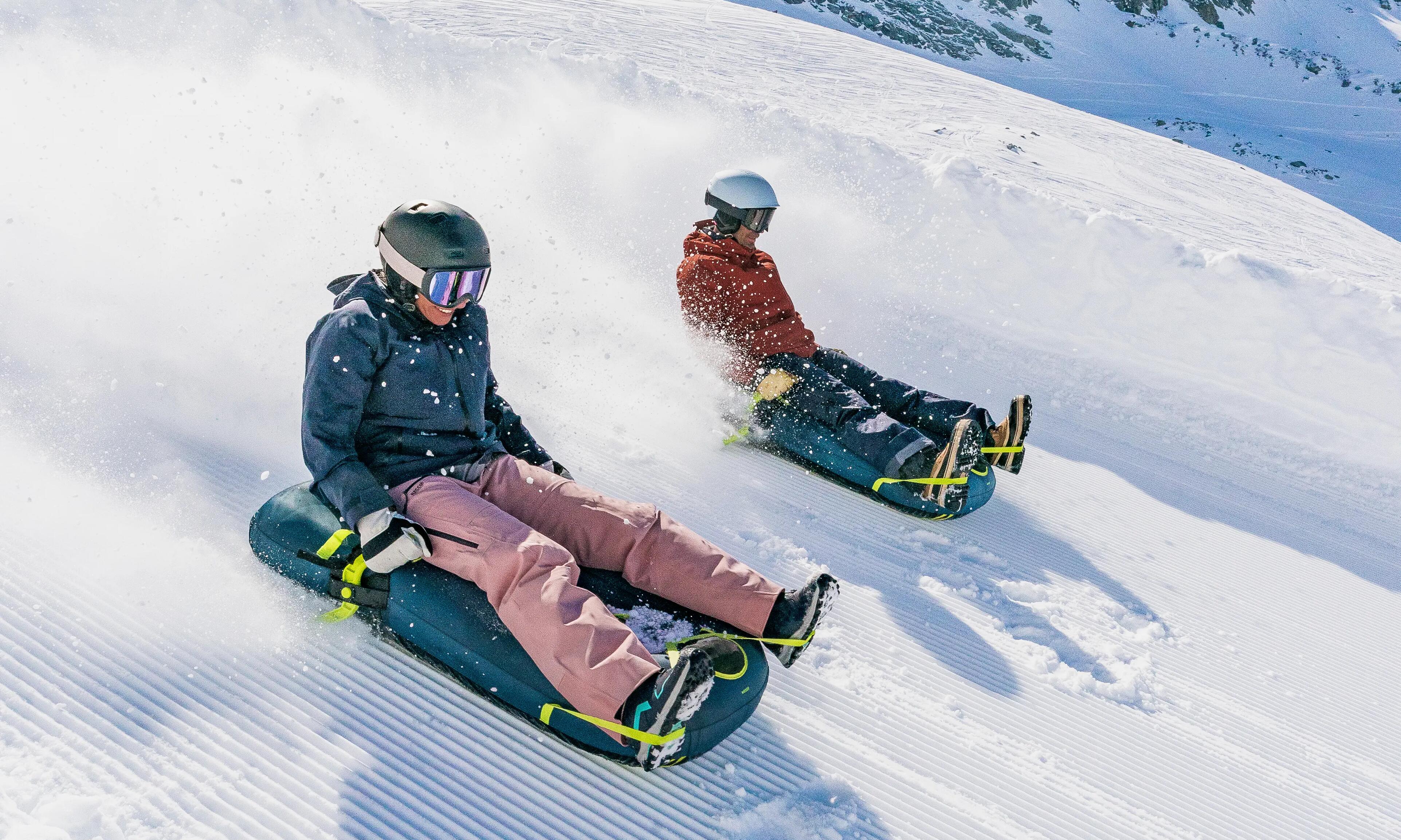 partir faire de la luge dans les vosges