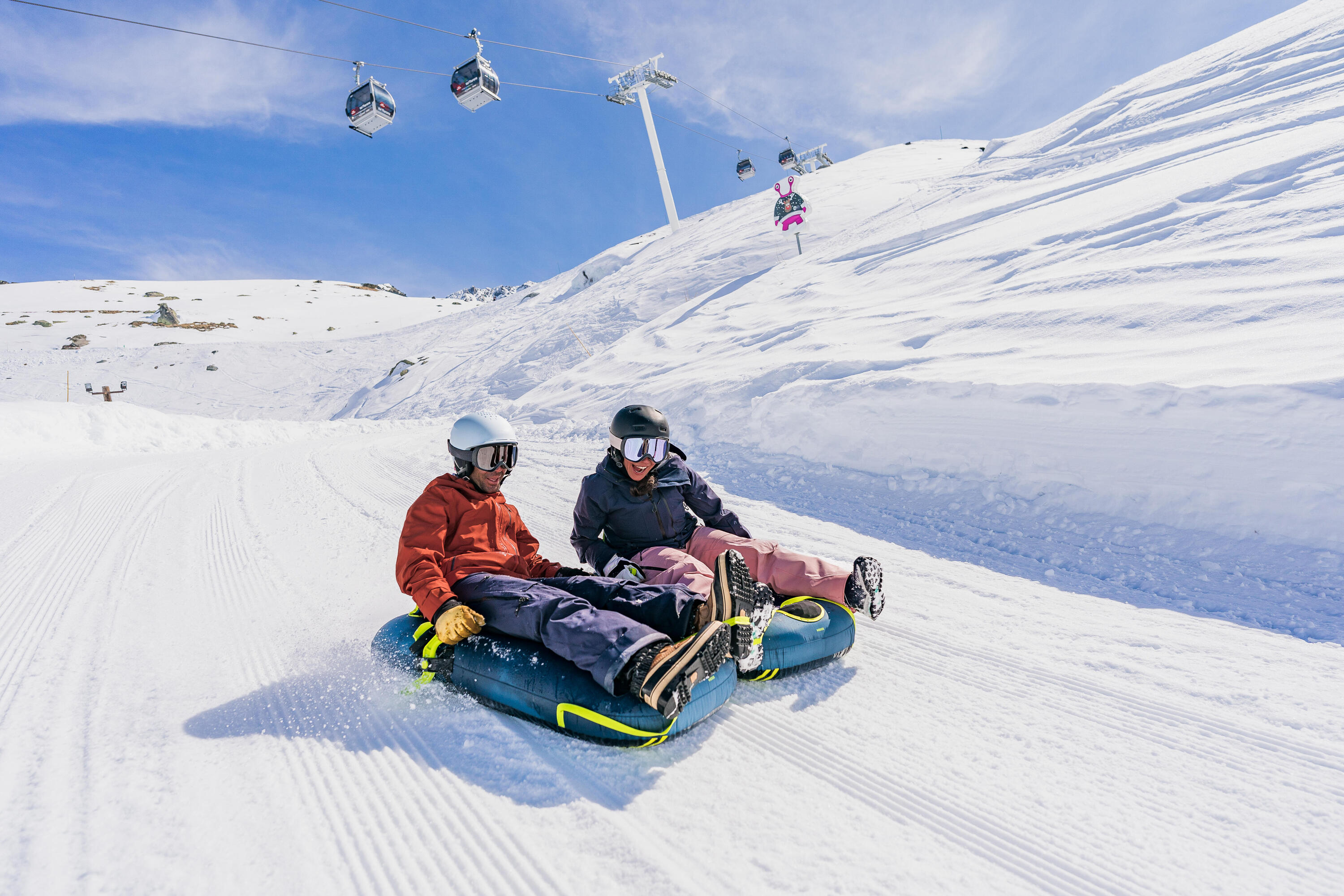 Traîneau gonflable avec freins, Pumpslide 900 19/33