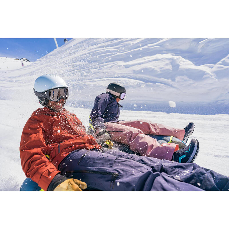 Luge gonflable avec freins adulte et enfant, Pumpslide 900 bleu