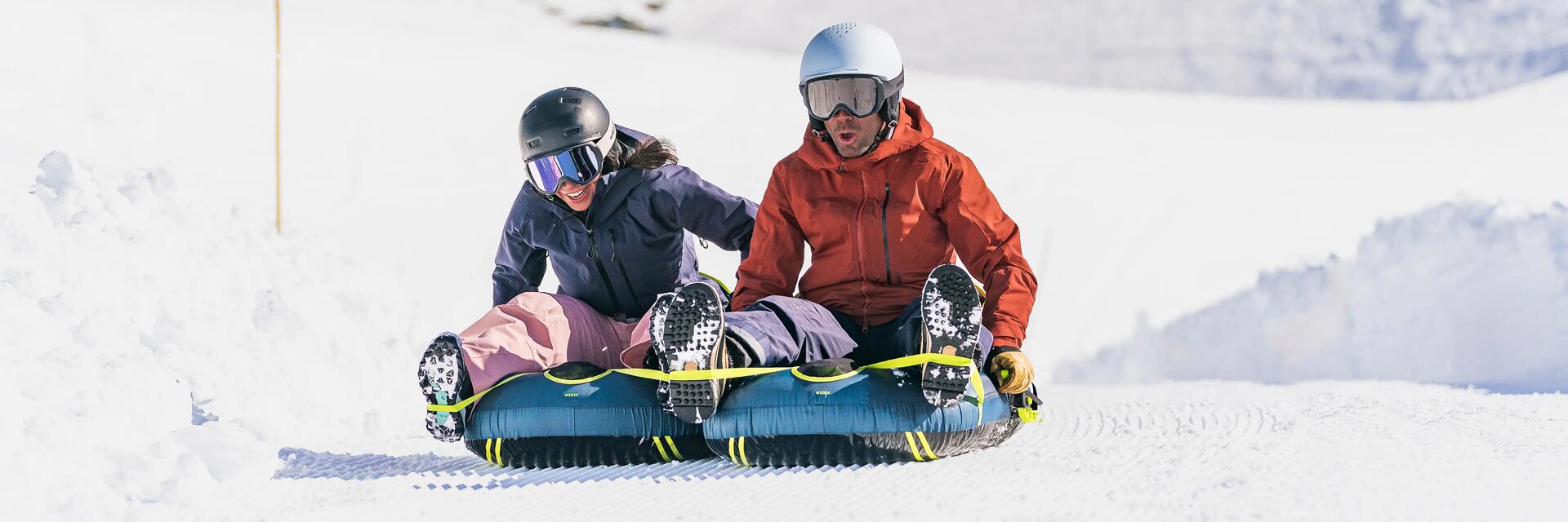 Wo kann man in der Schweiz im Winter Schlitten fahren?
