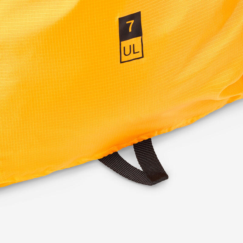 Bolsa impermeável ultra leve 7 litros, amarelo