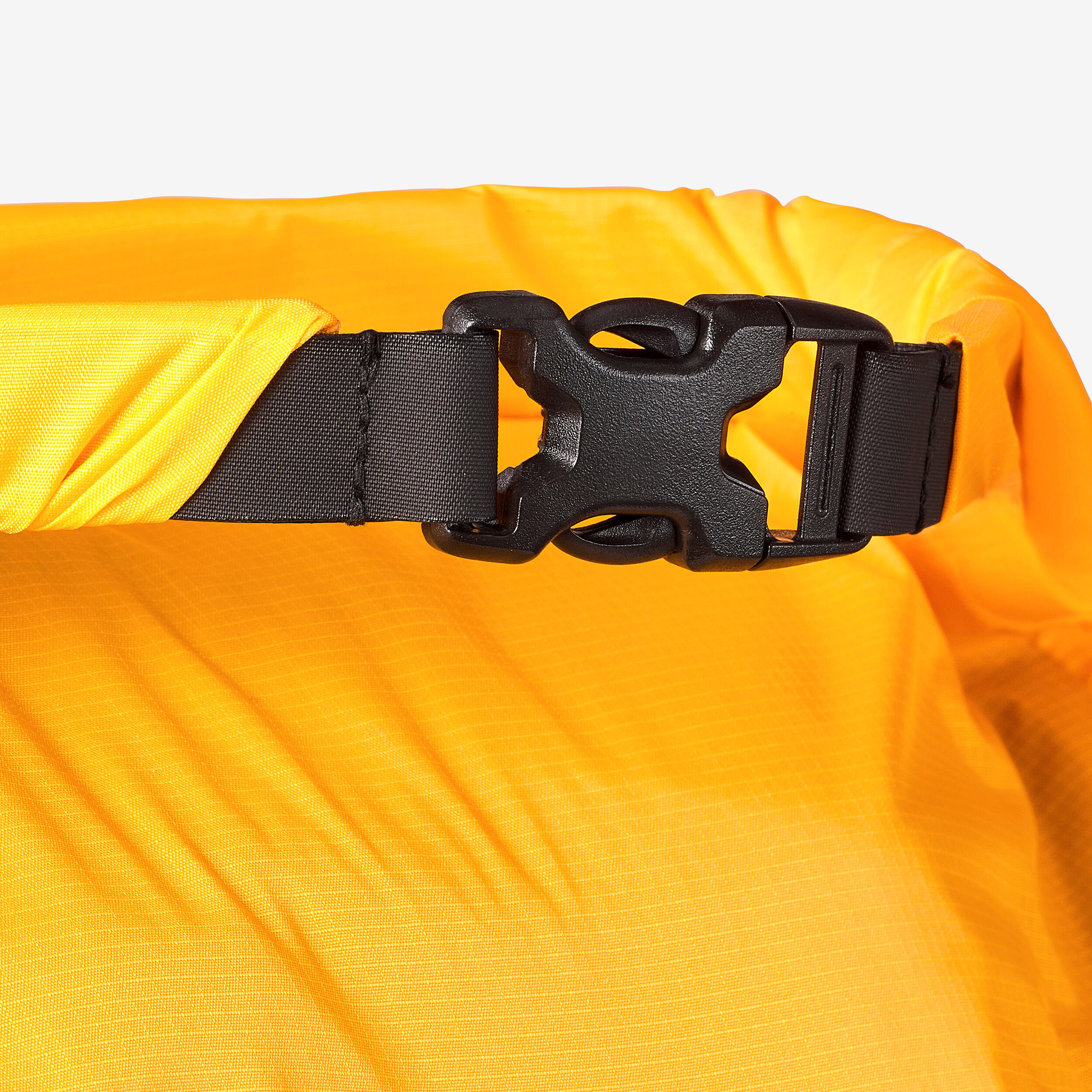 Ultra-light, 7 litre waterproof bag, yellow