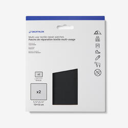 Patchs autocollants de réparation textile multi-usages, noirs