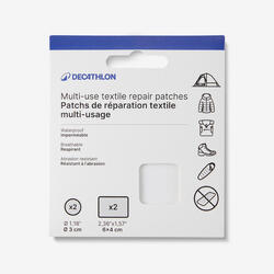 Patchs autocollants de réparation textile multi-usages, transparent