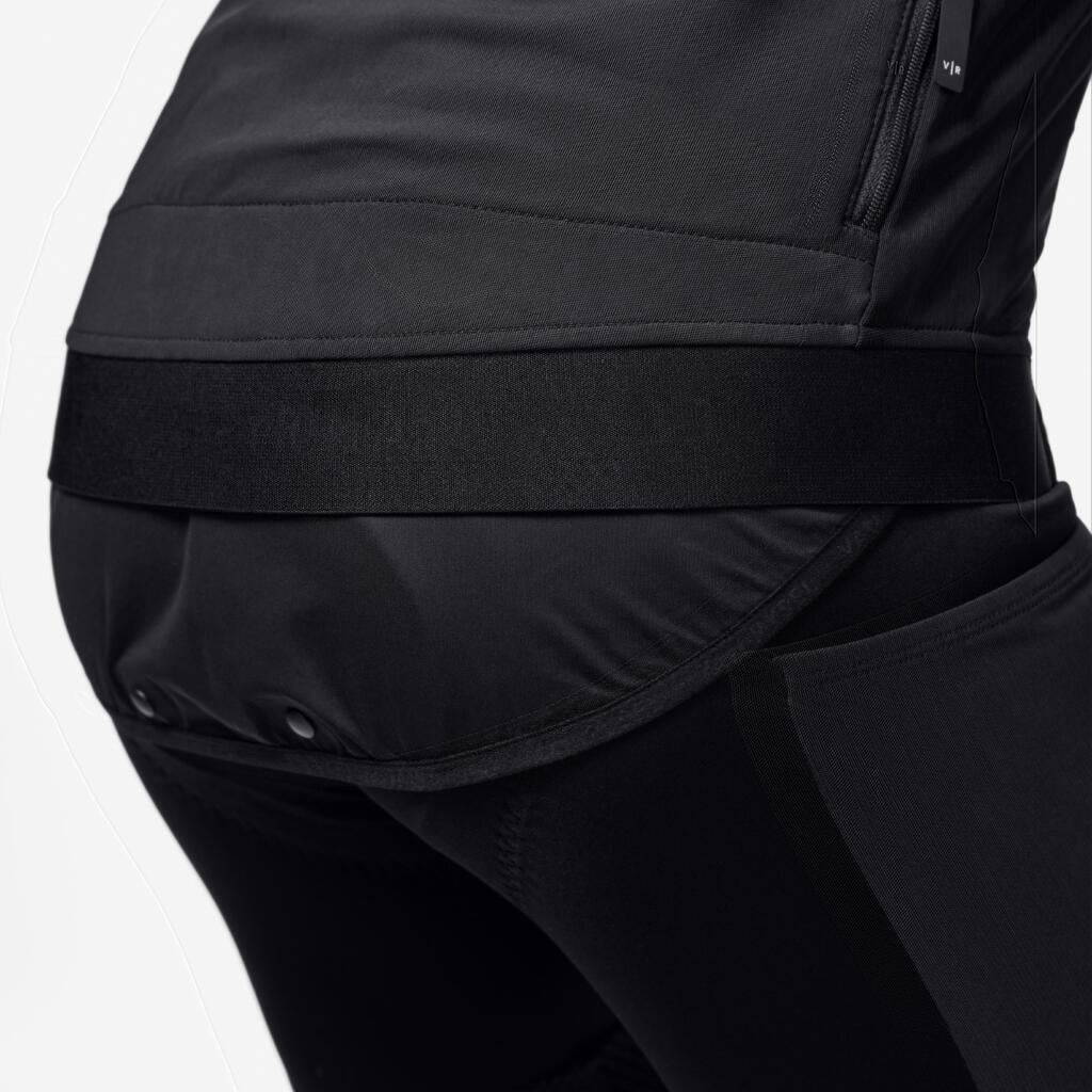 Men's Winter Road Cycling Jacket Endurance - Black/Green
