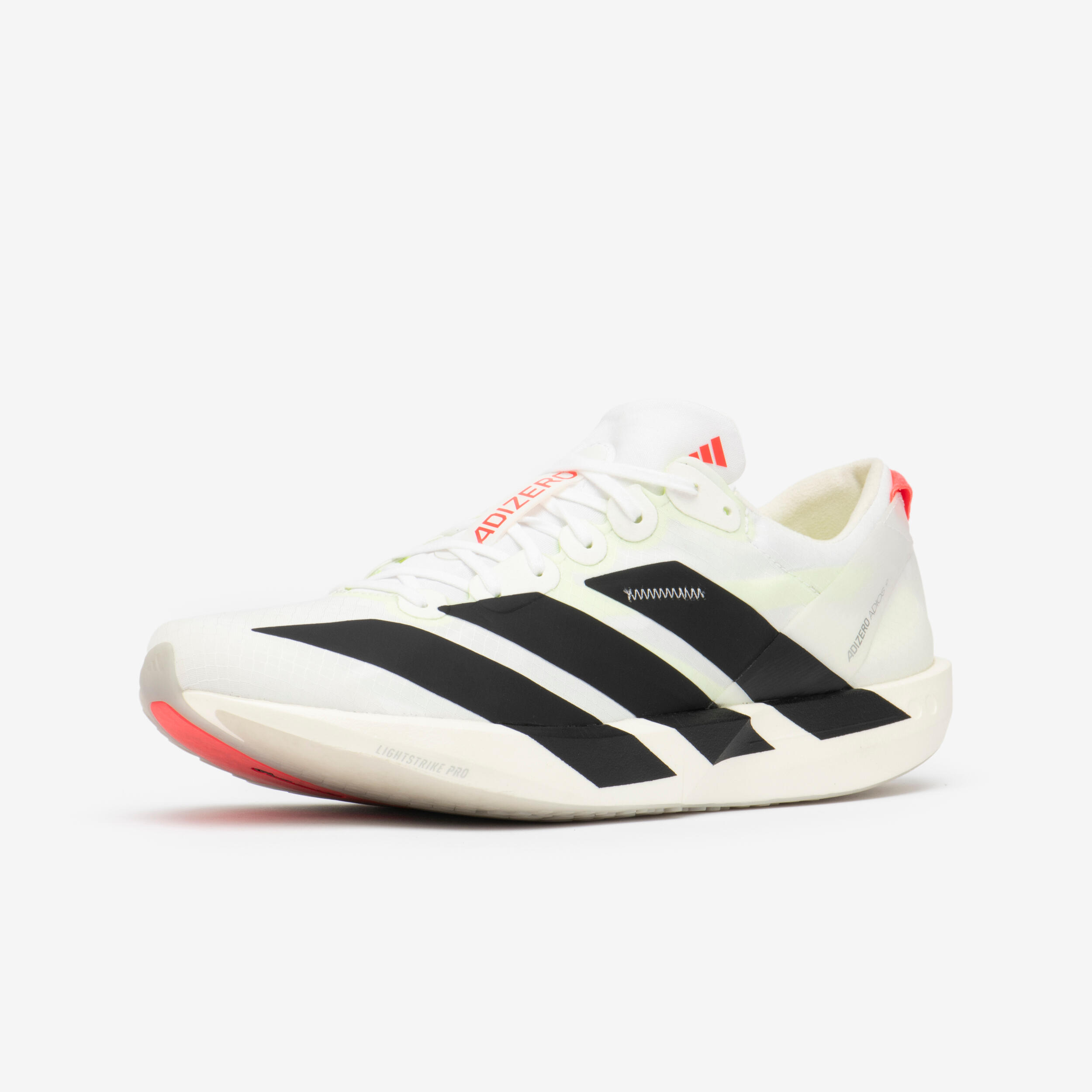 Scarpe running uomo ADIDAS ADIZERO ADIOS 9 bianche 3/7